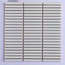 White Mosaic Stick Tile, Size 12x92mm, Code CT129211
