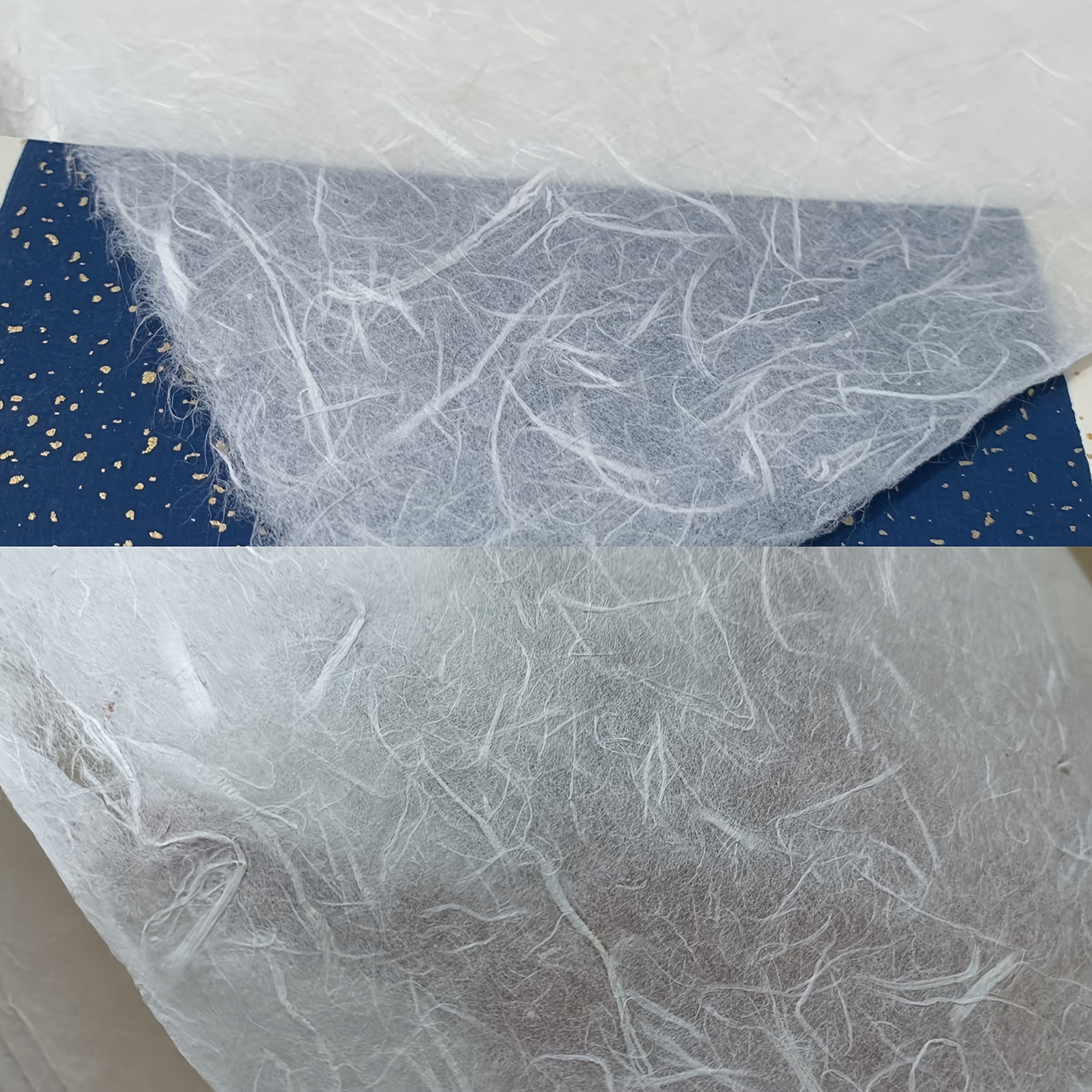 [Yunlong Plant Fiber Paper] Qingshui Yunlong Handmade Rice Paper for Calligraphy, Watercolor, Gift Wrapping, and Craft Projects, Premium Plant Fiber Paper