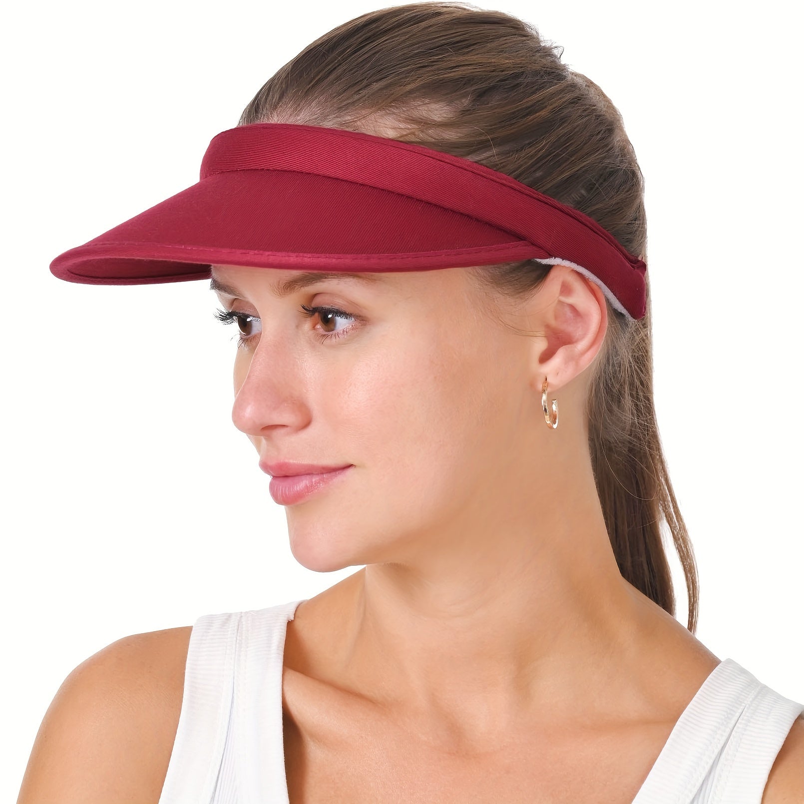 Unisex Sports Wide Brim Sun Protection Baseball Cap