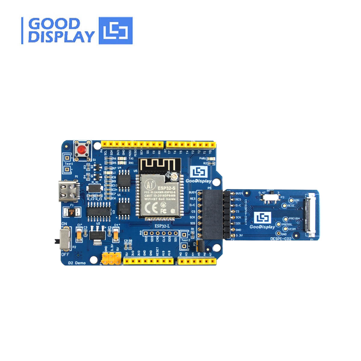 [Special Offers] 1.54-Inch Color E-Paper Display Module with SPI Interface Small High-Resolution E Ink Screen, GDEM0154Z91 - Daisan Mart