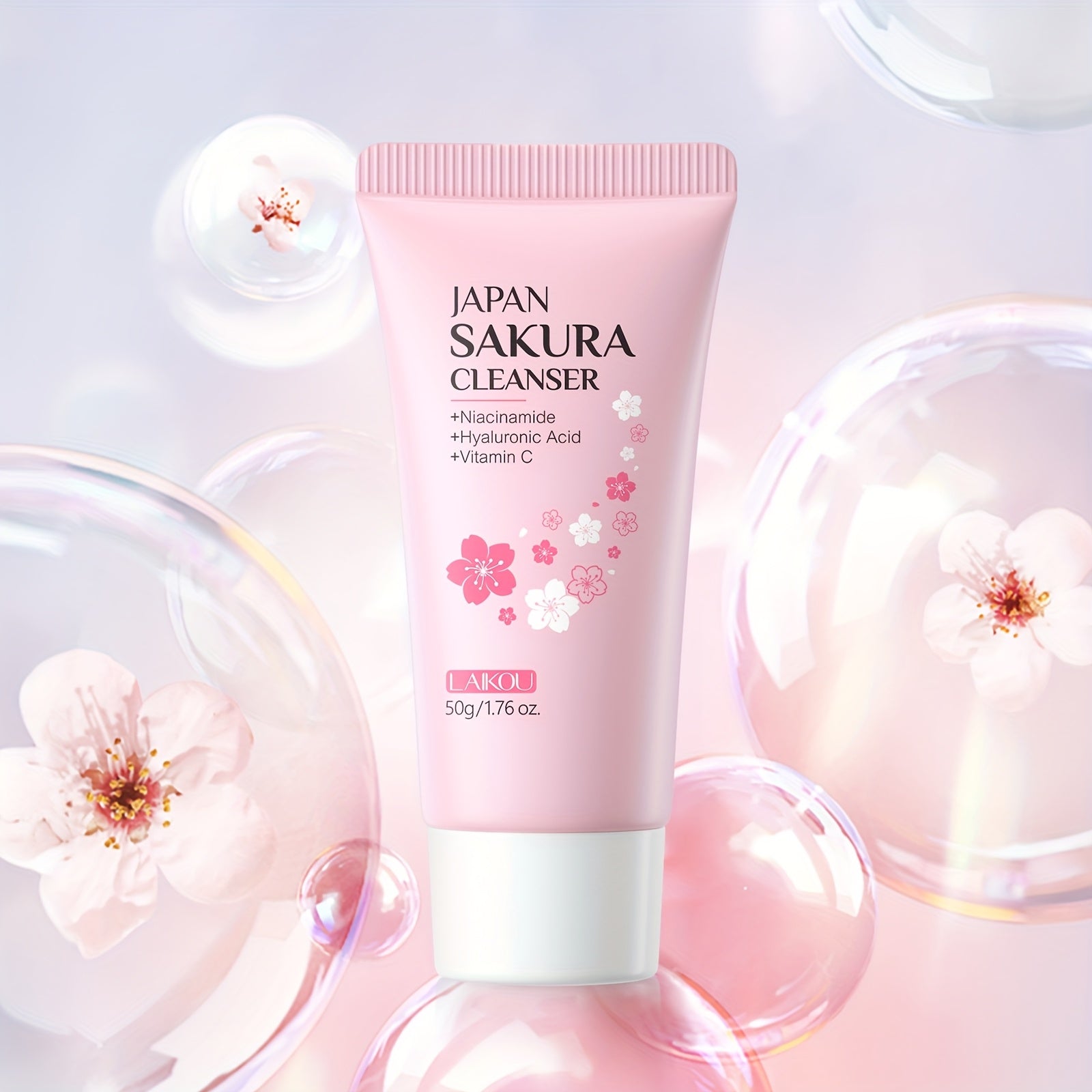 Sakura Cleanser 100ml - Dưỡng Ẩm & Sạch Sâu