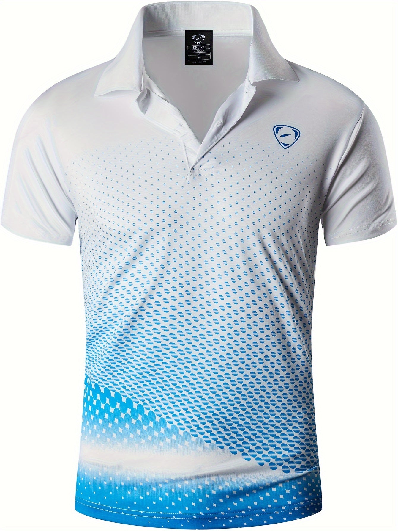 Áo thể thao nam Jeansian cam chấm bi thoáng mát