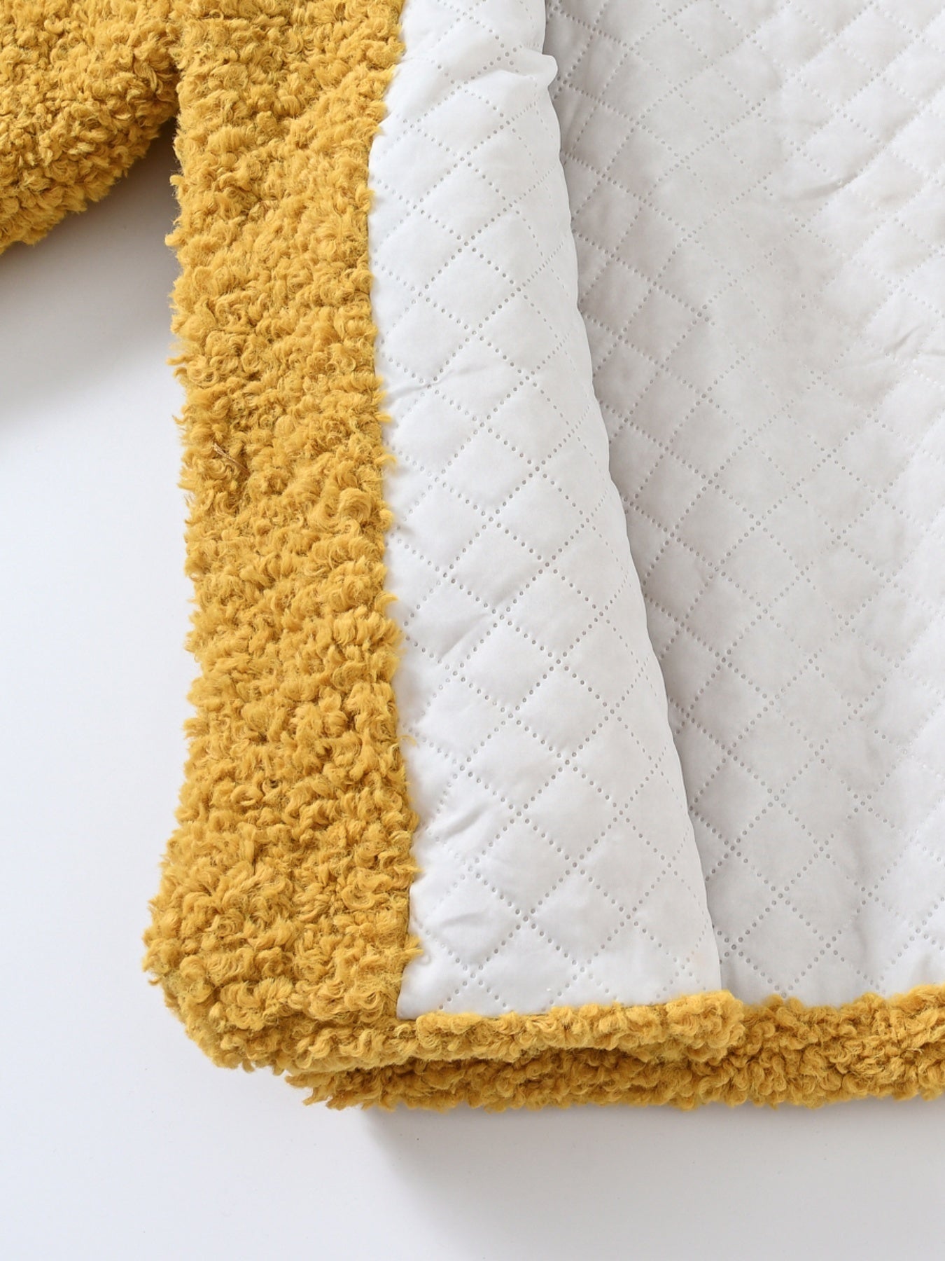 Áo Khoác Bé Gái Hồng Pastel, Lông Mềm, Phong Cách Hàn Quốc - Daisan Mart