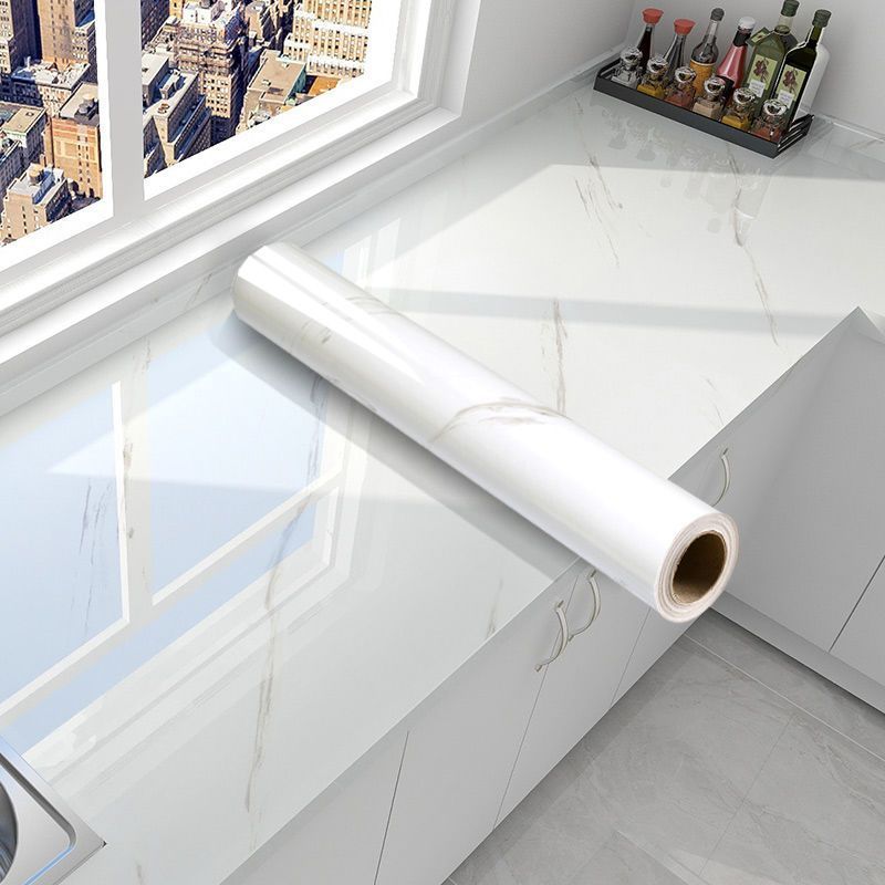 Thick Waterproof Vinyl Wallpaper, Easy to Stick &amp; Peel