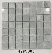 Gray natural stone mosaic tile 42PV003 chip 48x48