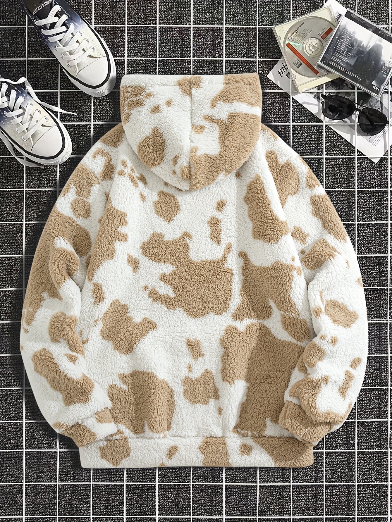 Warm, Sporty, Dynamic Cow Hoodie