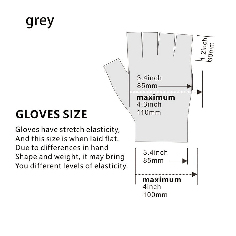 USB Interface Electronic Warmer, Male And Female Universal USB Heating Gloves Knitted Semi Heated Fingerless+Flip Heating Heater with Button Washable Design Gloves for Winter Hand Warmth Laptop Gloves, Without Battery