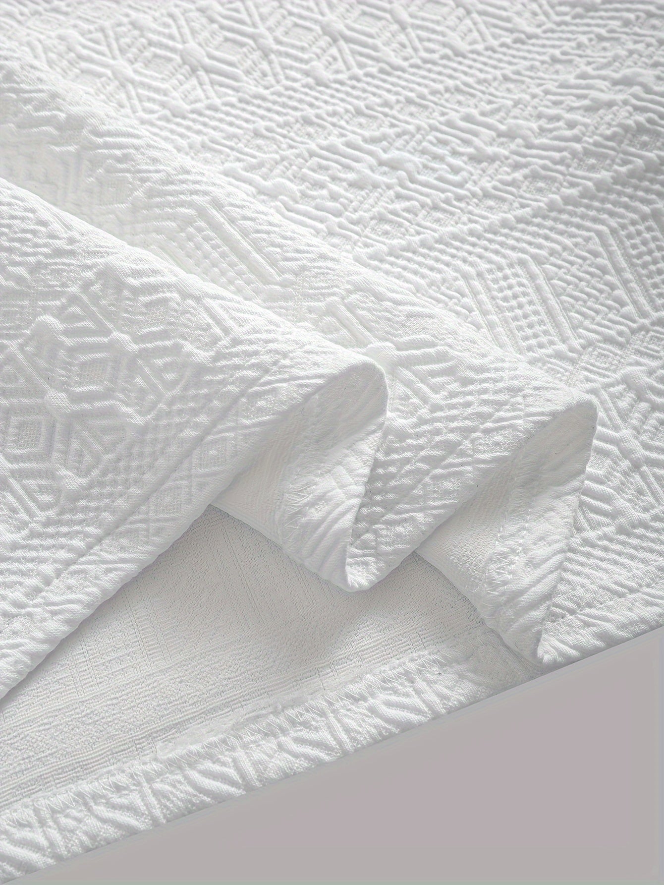 Men's Summer Stretch Geometric Pattern Golf Shirt