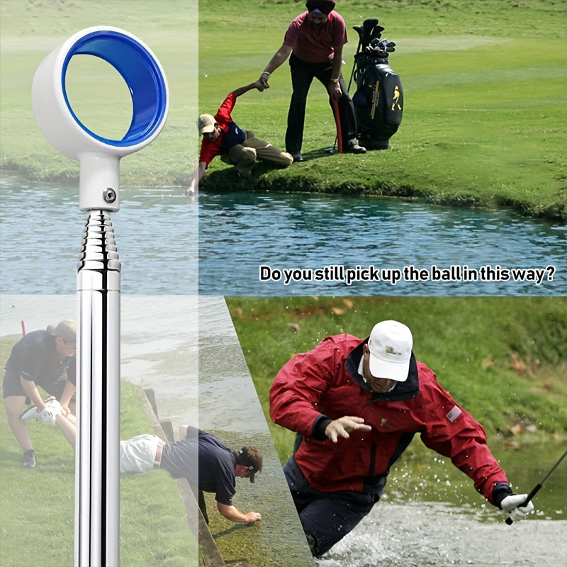 Dụng Cụ Nhặt Bóng Golf Inox Chống Gãy, Dài 4.5m - Daisan Mart