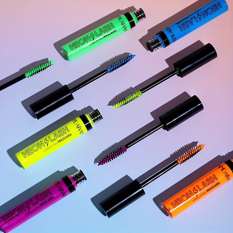 Mascara Neon 6 Màu UV Dạ Quang Chống Lem Lâu Trôi - Daisan Mart