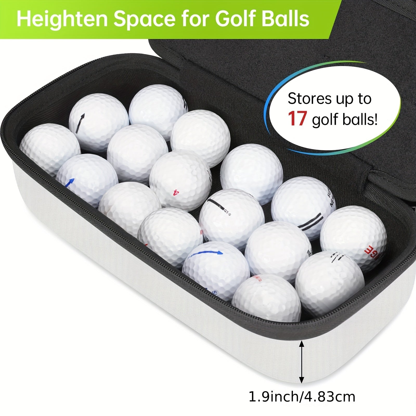 Hộp Đựng Găng Tay Golf & Phụ Kiện Có Khuôn Định Hình