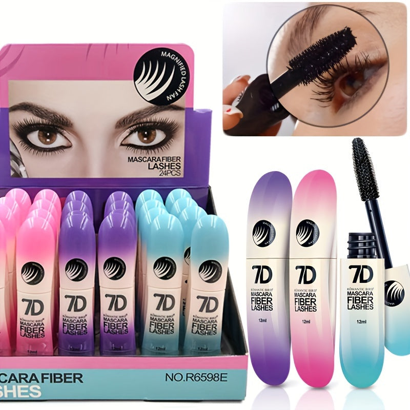 7D Silk Mascara - Long &amp; Thick Lashes, Smudge-proof All Day