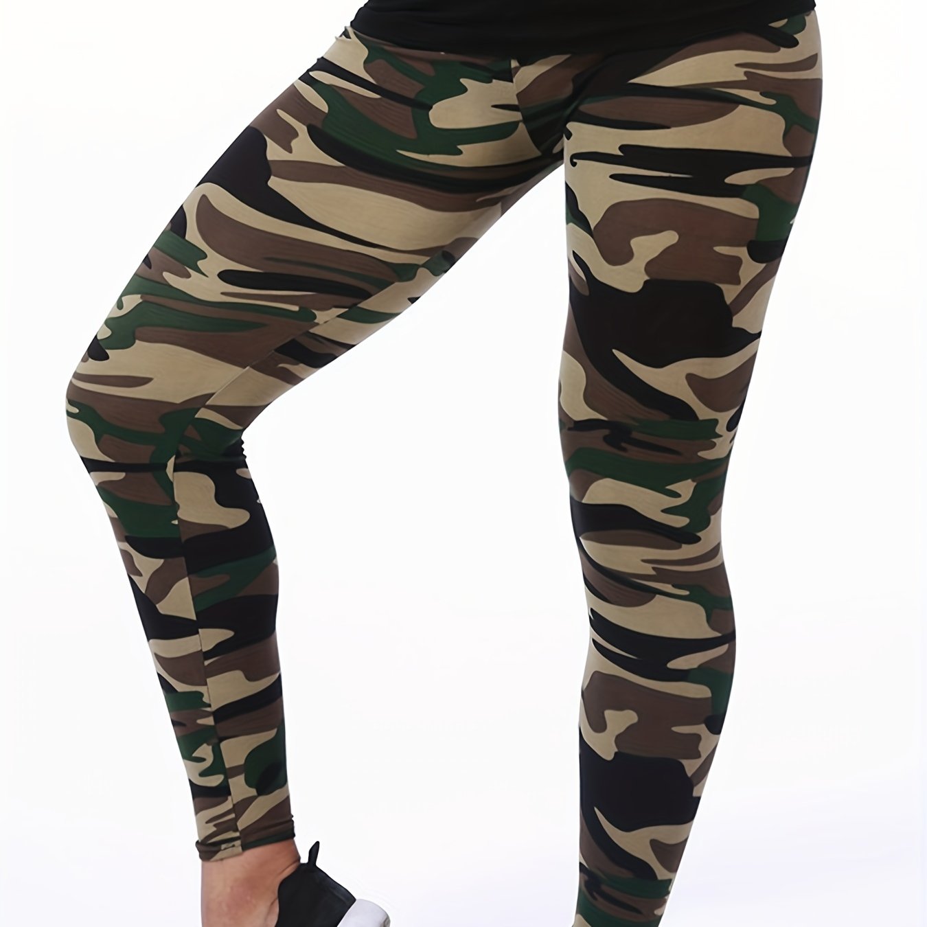 [Floral Leggings] High Waist Floral Printed Women's Leggings | Casual Sweatpants Pants - Daisan Mart