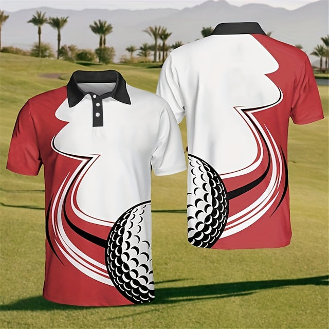 Men's Breathable Short Sleeve Shirt for Outdoor Activities