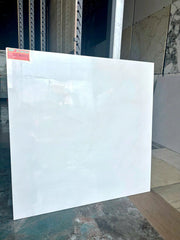 Chinese Tiles, Glossy White code 86002, Size 800x800mm (3 tiles/box/1.92m2)