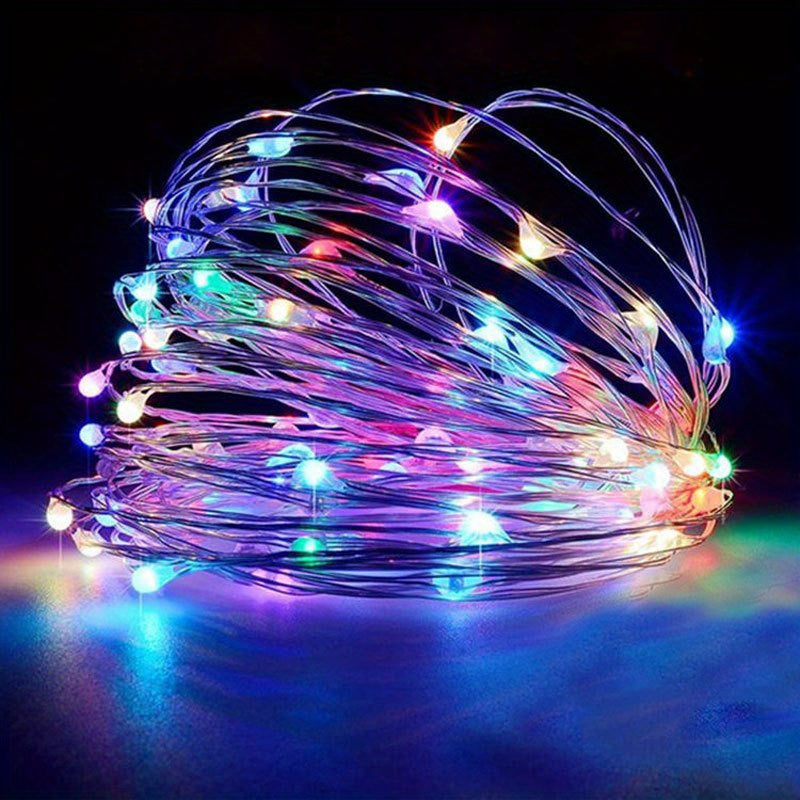 50/100LED Christmas Halloween Wedding Decoration Lights String