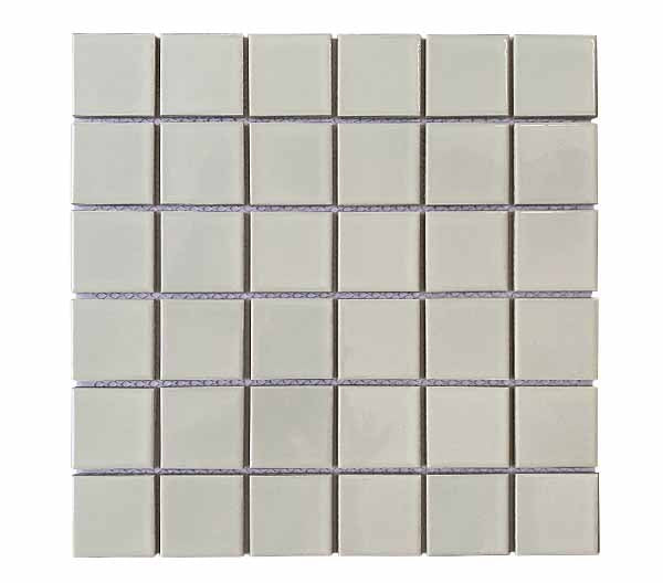 Gạch Mosaic gốm trắng bóng (48x48mm) MHG 963 - Daisan Mart