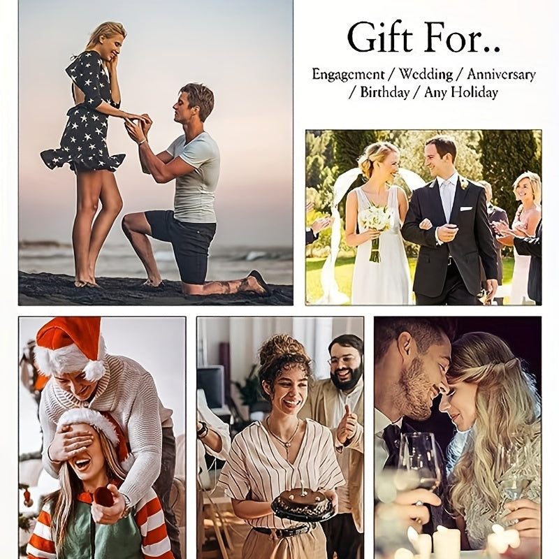 Women's Ring 3.6ct - High-Quality 925 Silver, Luxurious Gift