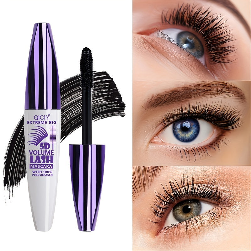5D Mascara Thick, Smudge-proof, No Clumping