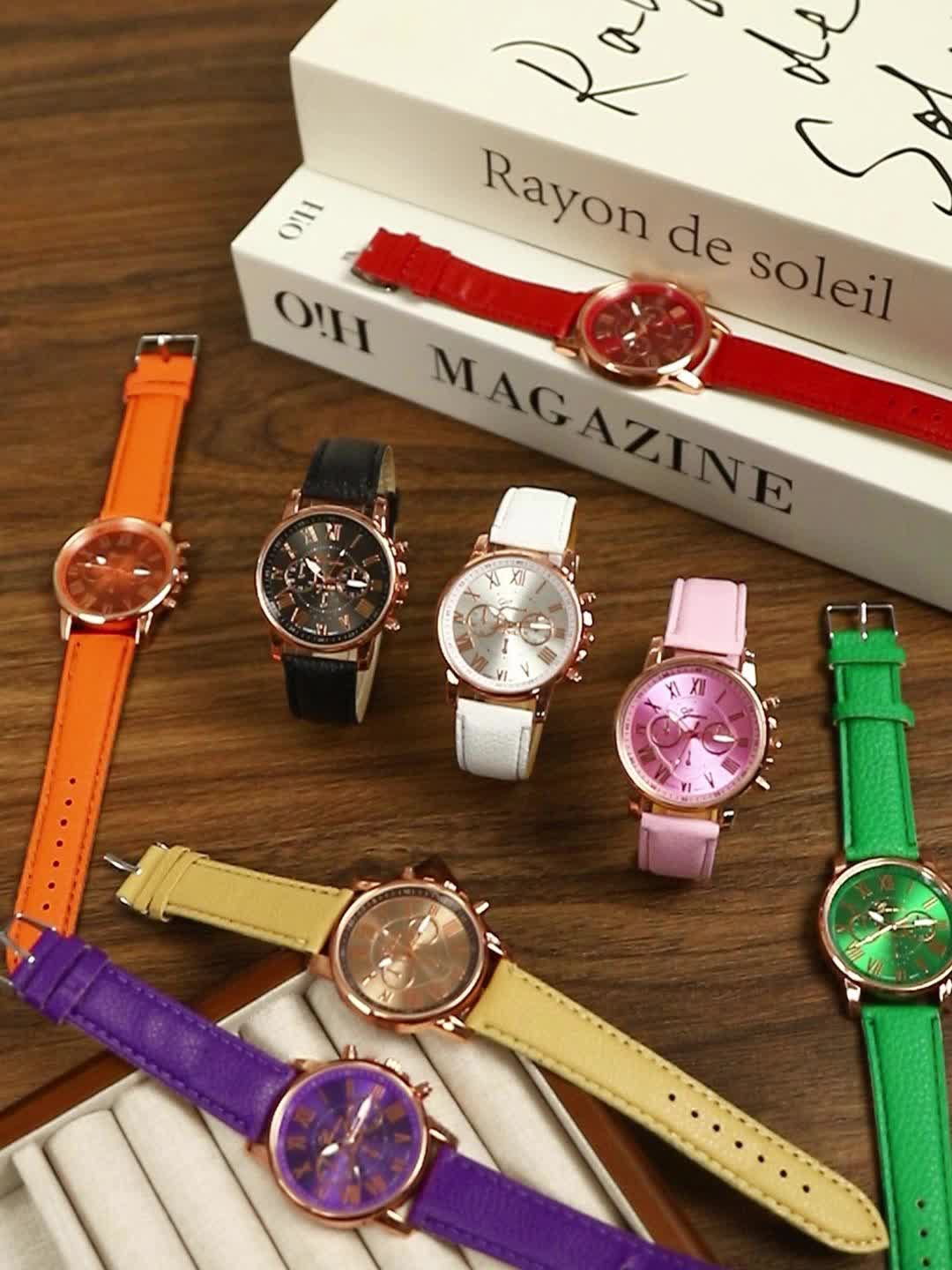 Bộ 5 Đồng Hồ Nam Thời Trang, Thiết Kế Độc Đáo