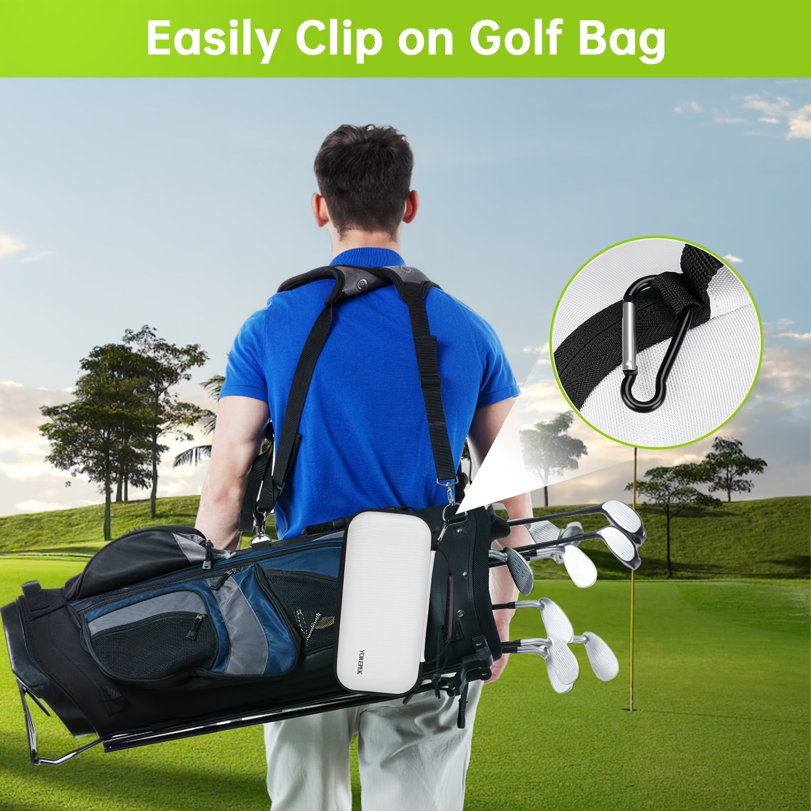 Hộp Đựng Găng Tay Golf & Phụ Kiện Có Khuôn Định Hình
