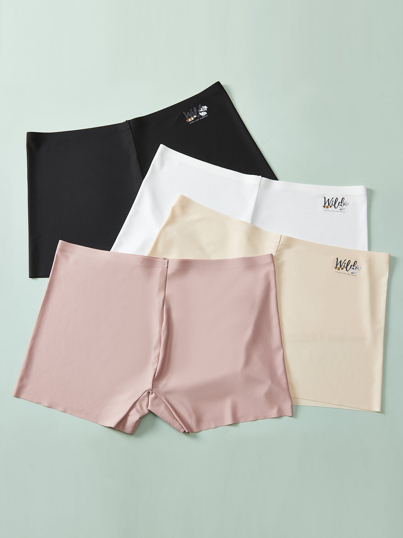 4 Pack Women's Plus Size High Rise Solid Seamless Panties - Medium Stretch, Elegant Design - For Women Seeking Comfort & Support - Perfect for Everyday Wear - Daisan Mart