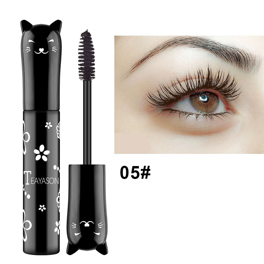 4D Mascara &amp; Cat Eyeliner - Long Lasting, Smudge-Free, Quick Drying