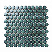 Round marble mosaic tile code 19EB-D77