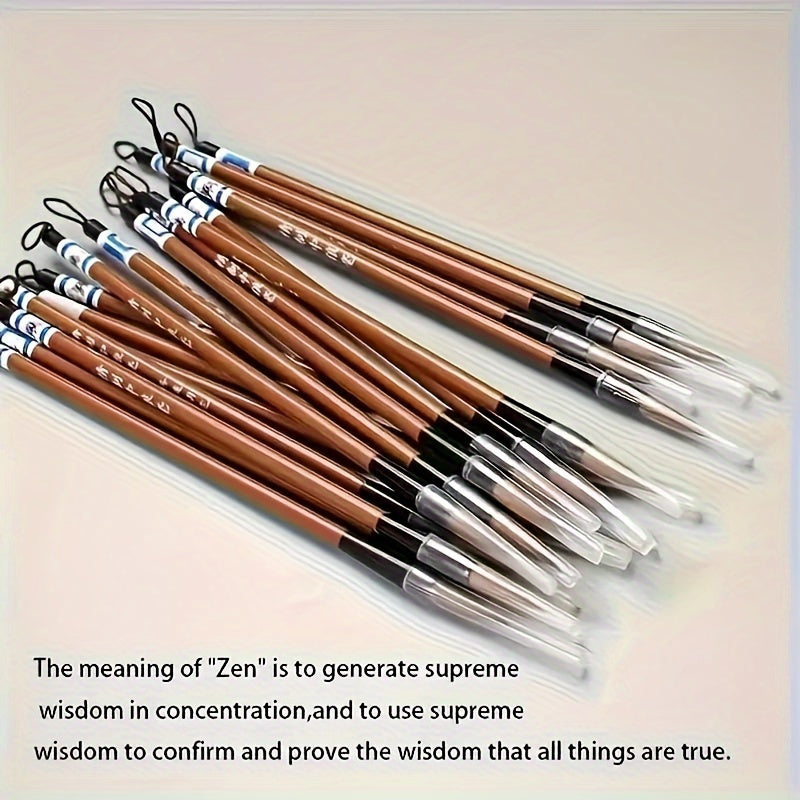 Set of 6 High-Quality Multi-Size Calligraphy Pens