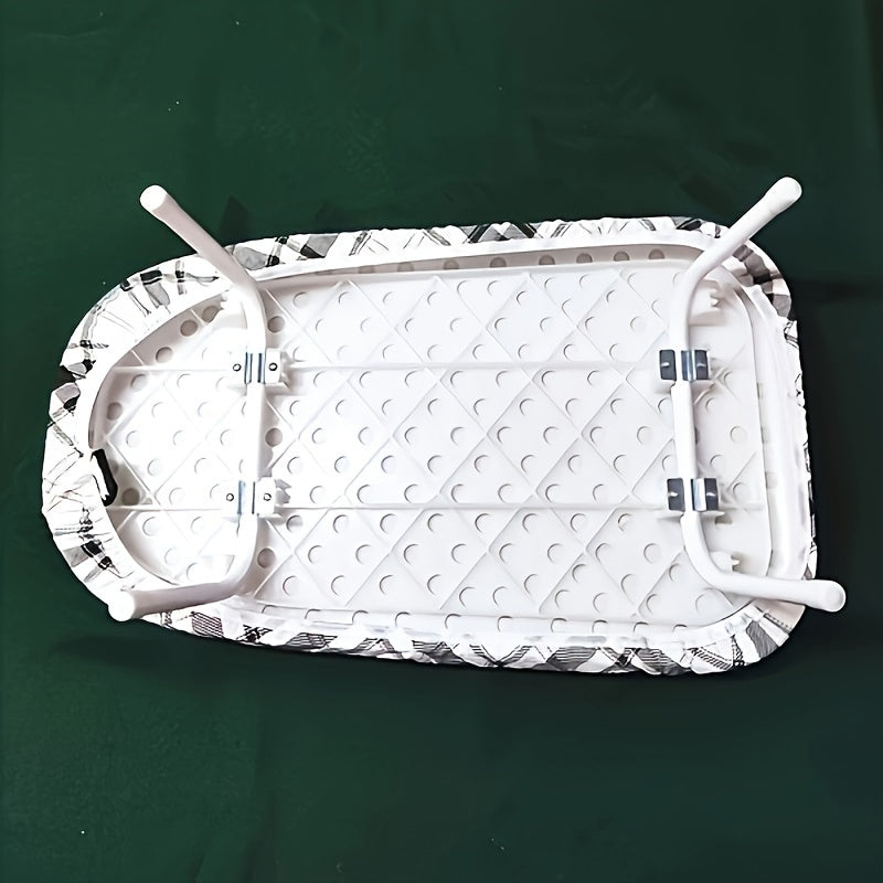 Compact and Portable Mini Ironing Board – Ideal for Travel, Apartments, &amp; Quick Touch-Ups, Includes Sleeve Attachment