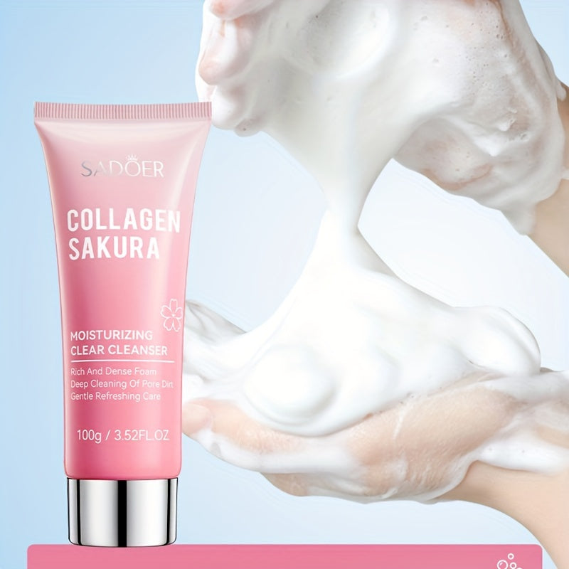 SADOER Sakura Collagen Gentle Facial Cleanser 50g