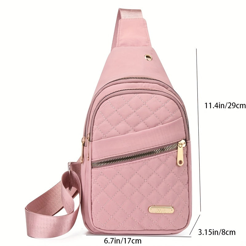 Túi Đeo Chéo Nữ Thêu - Dung Tích Lớn, Phong Cách Đô Thị - Daisan Mart