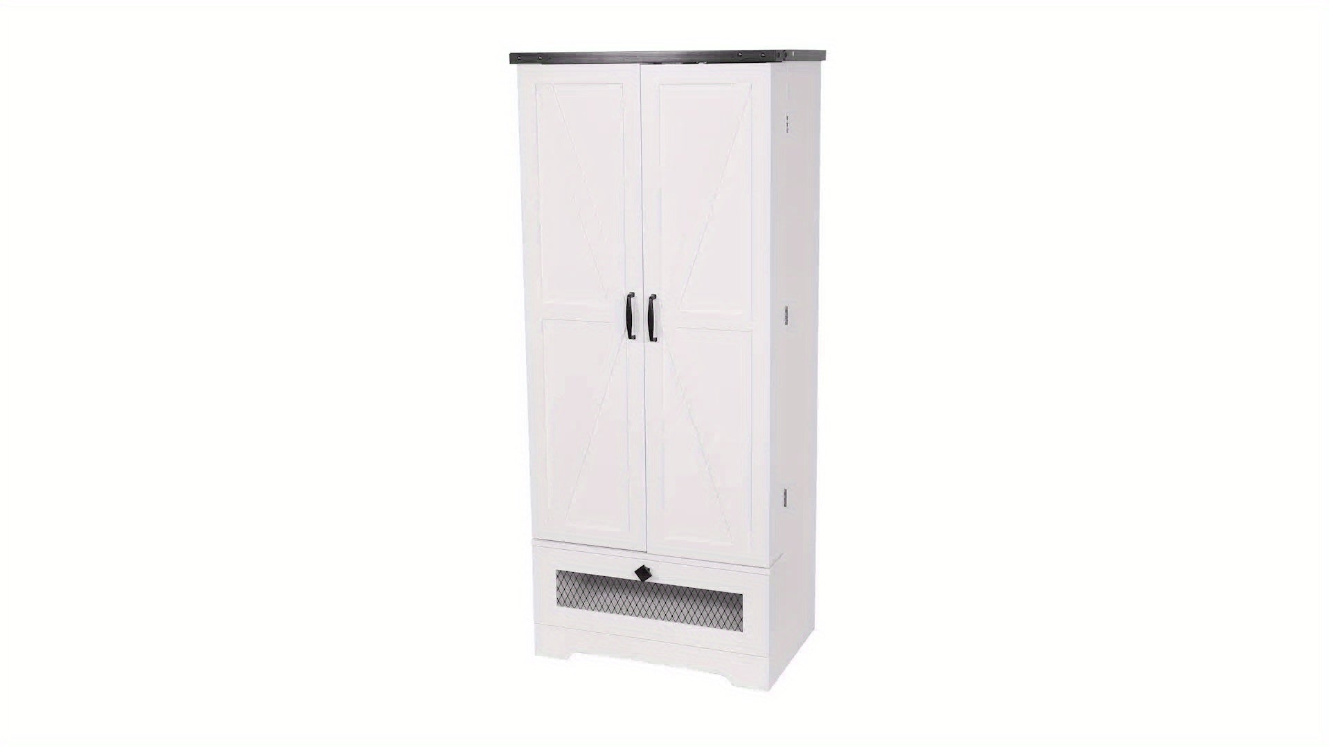 Multi-Function Kitchen Cabinet 55 With Drawers &amp; Adjustable Shelves