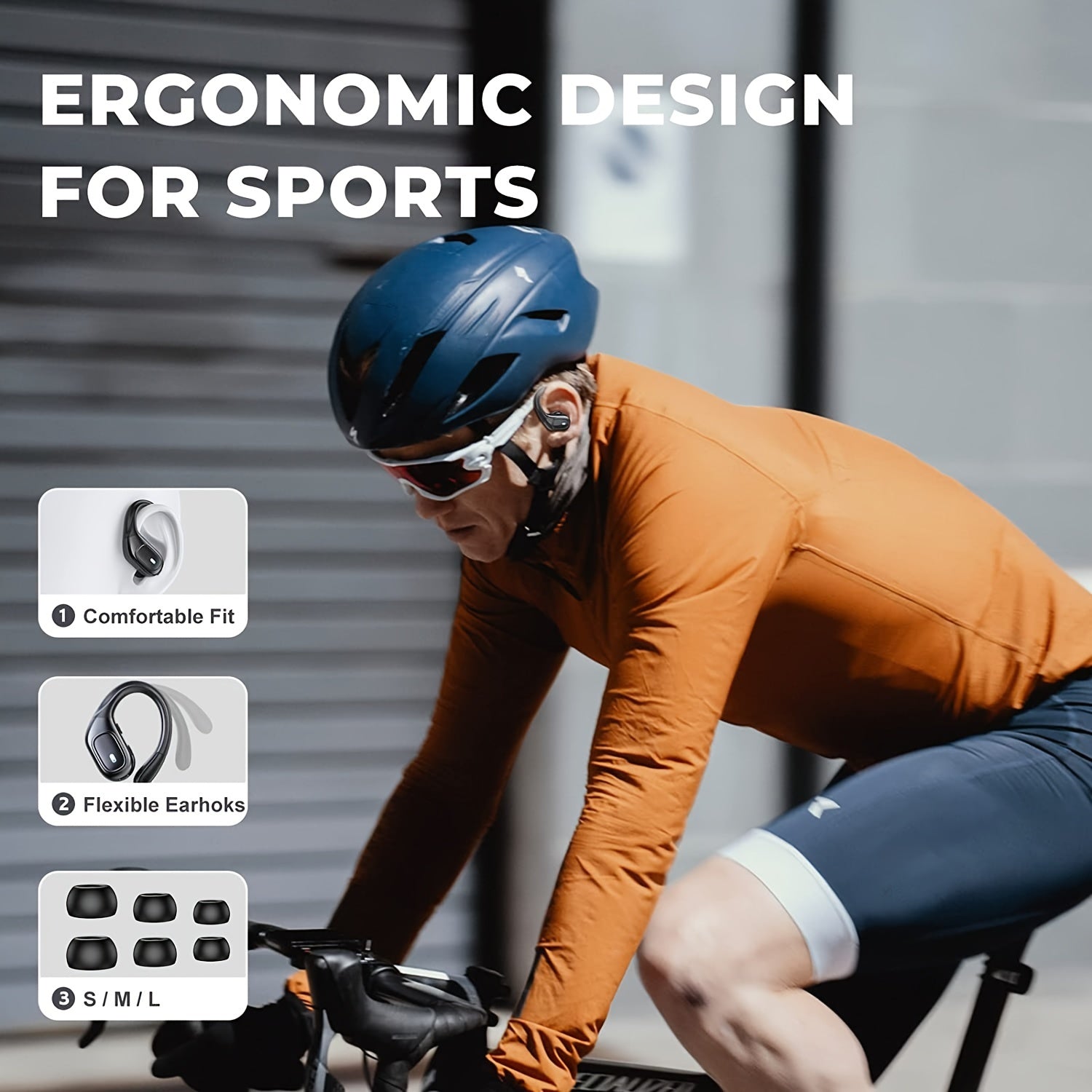 Tai nghe LIFEBEE Không Dây Thể Thao, Chống Ồn, LED