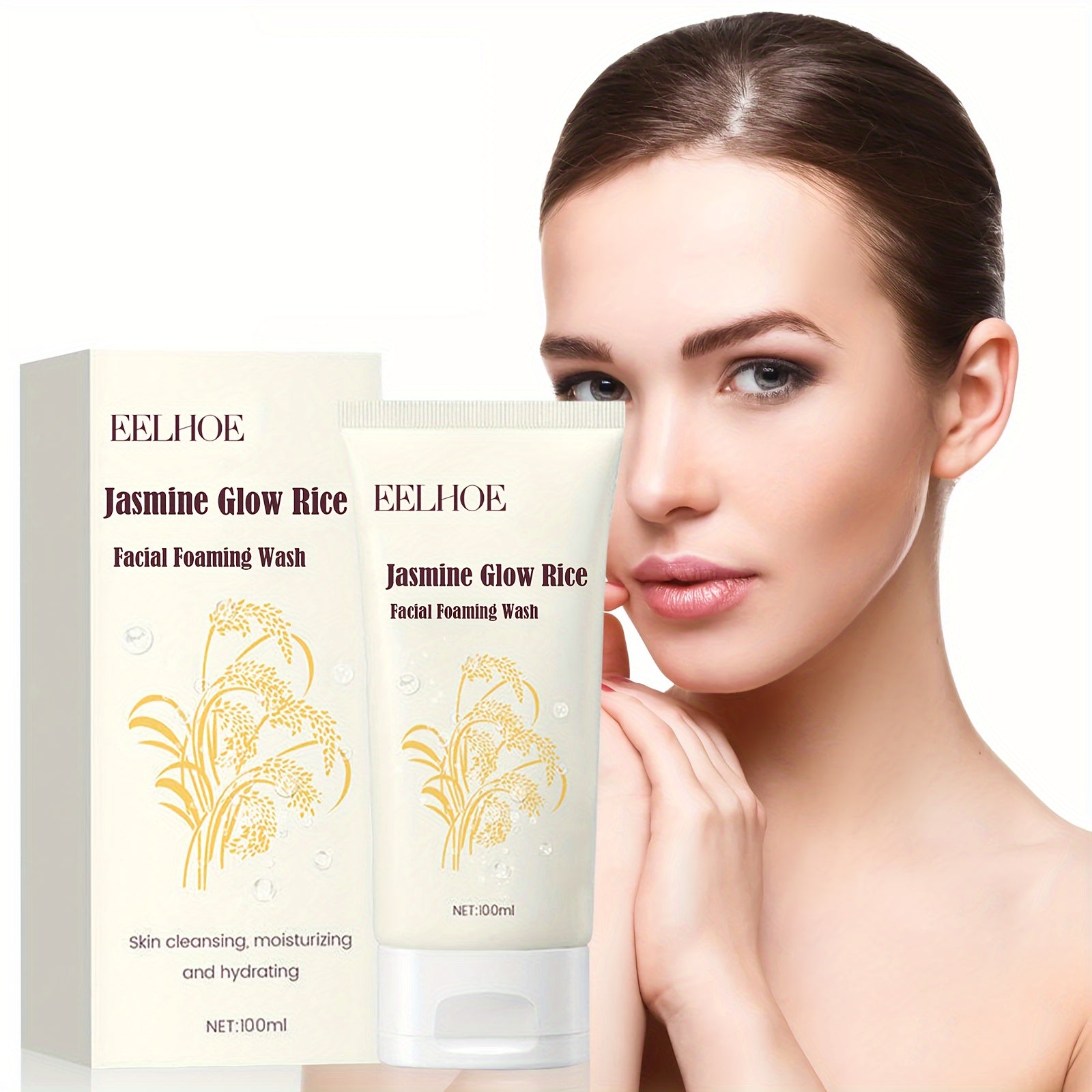 Jasmine Rice Facial Cleanser 100ml - Clean &amp; Moisturizing