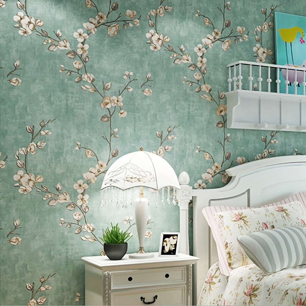 Giấy Dán Tường Hoa Văn Cổ Điển Châu Âu, 44cm x 79cm - Daisan Mart