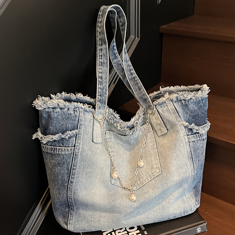 2024 Fashion Multi-Functional Women's Handbag with Tassel Strap