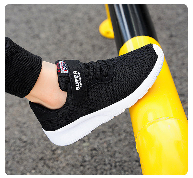 Giày Thể Thao Bé Trai Lưới Nhẹ Êm Chắc Chắn