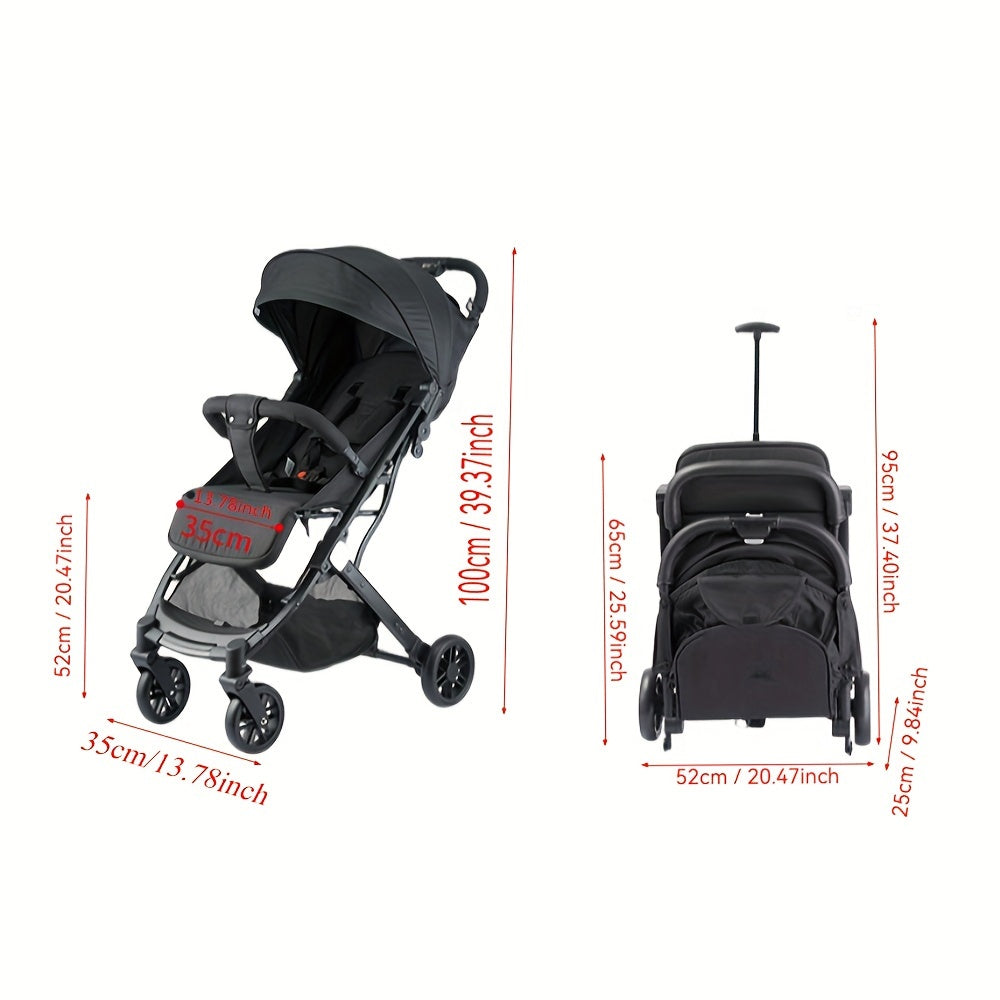 Xe Đẩy Sơ Sinh Cao Cấp Kiểu Dáng Trứng Nhỏ Gọn