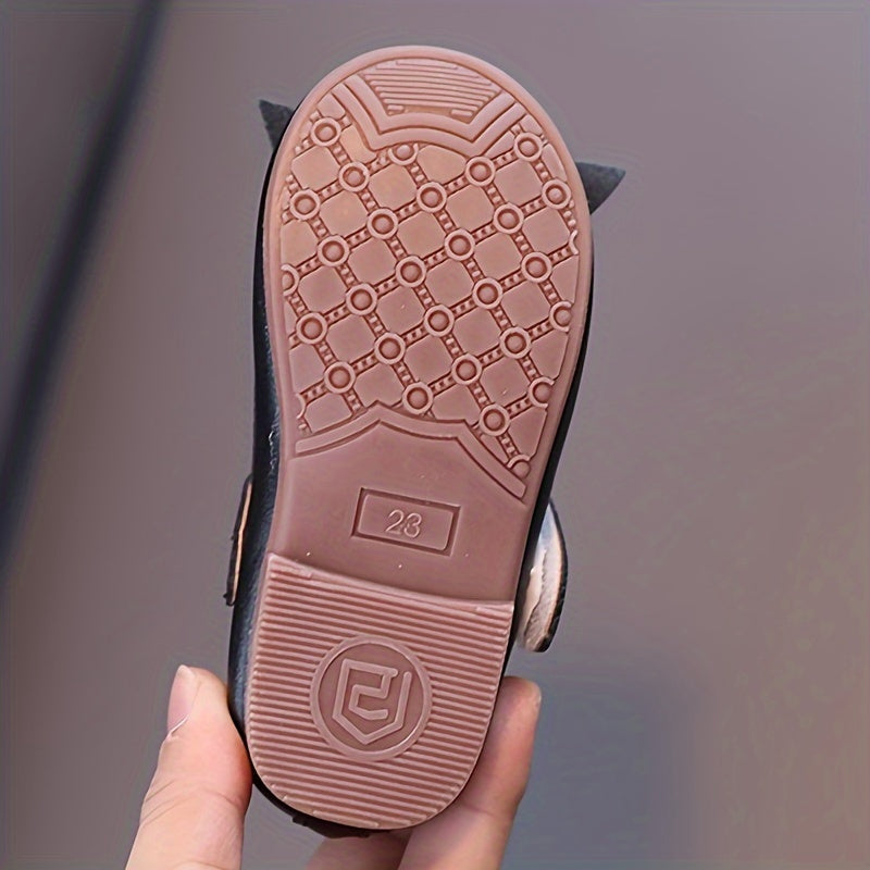 Pretty Bow Soft Anti-Slip Baby Girl Doll Shoes