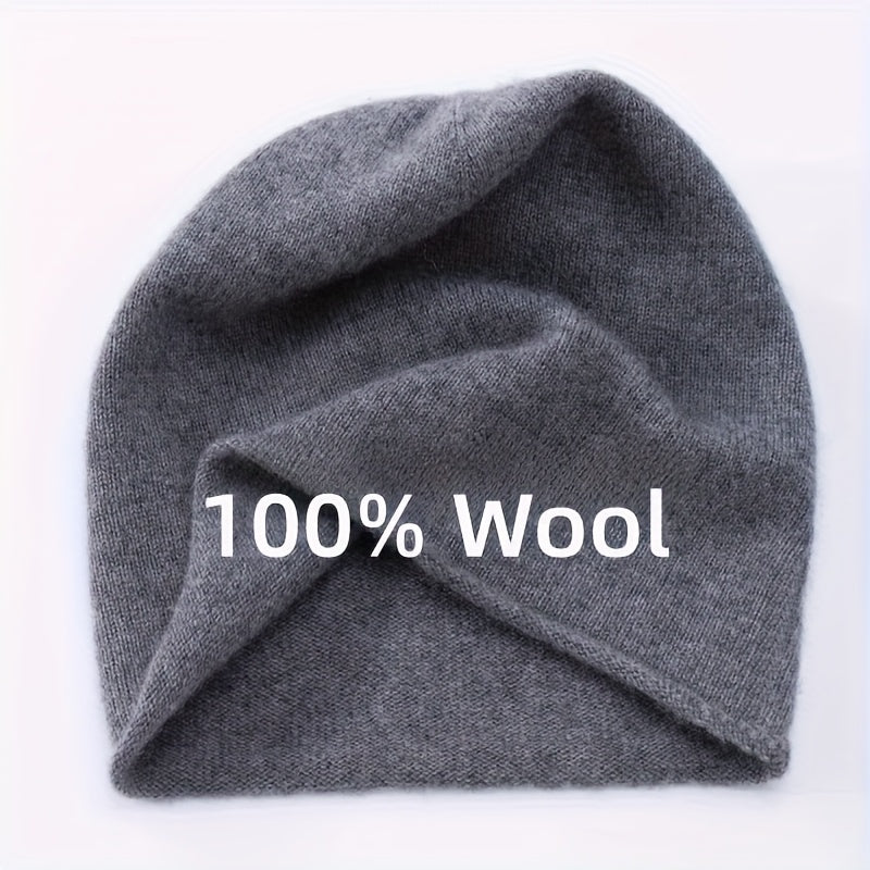 Mũ len cao cấp 100% Wool - Ấm áp, Thoáng khí, Unisex