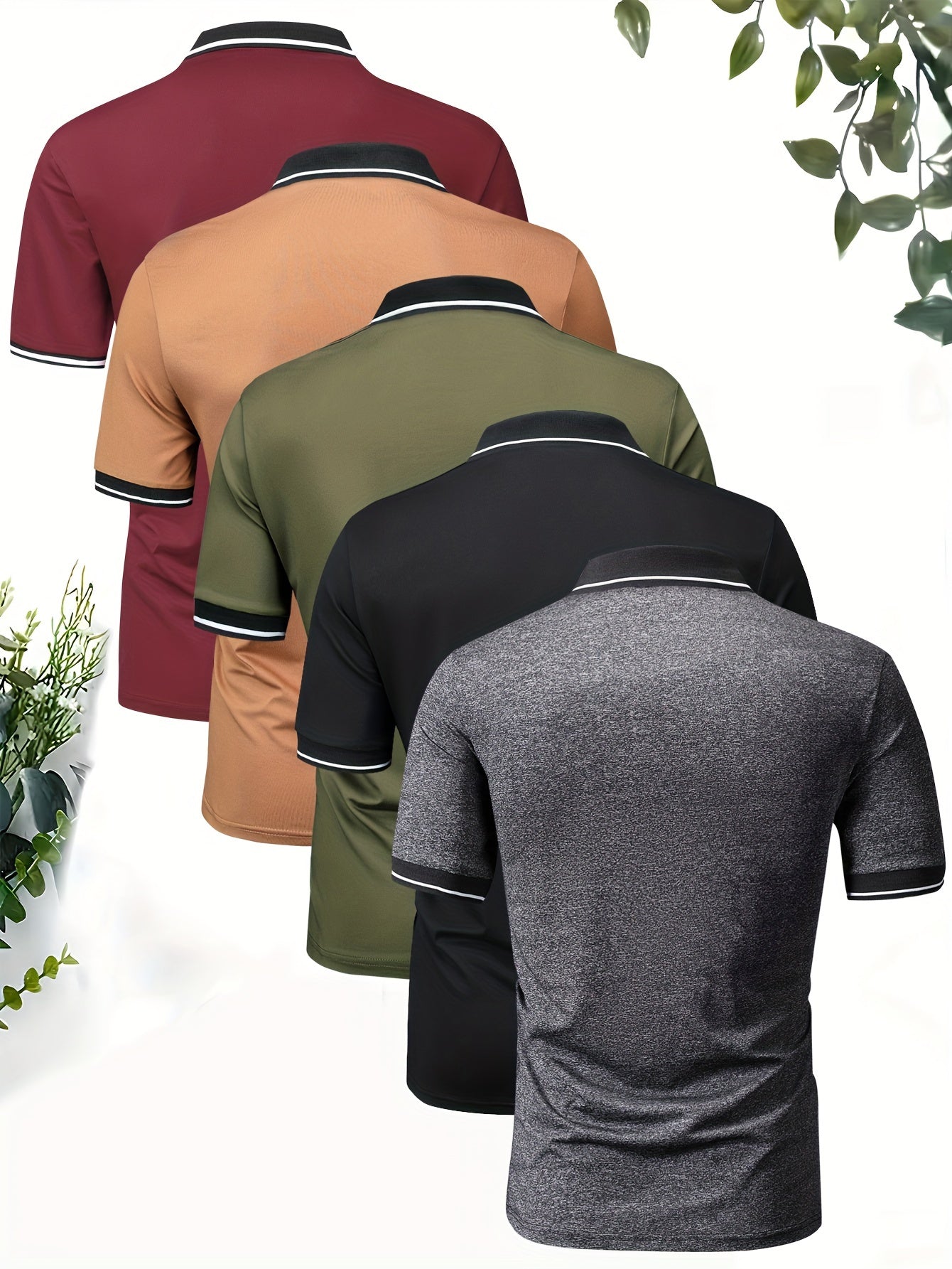 Men's Fashion Short Sleeve Shirt, Elegant and Comfortable