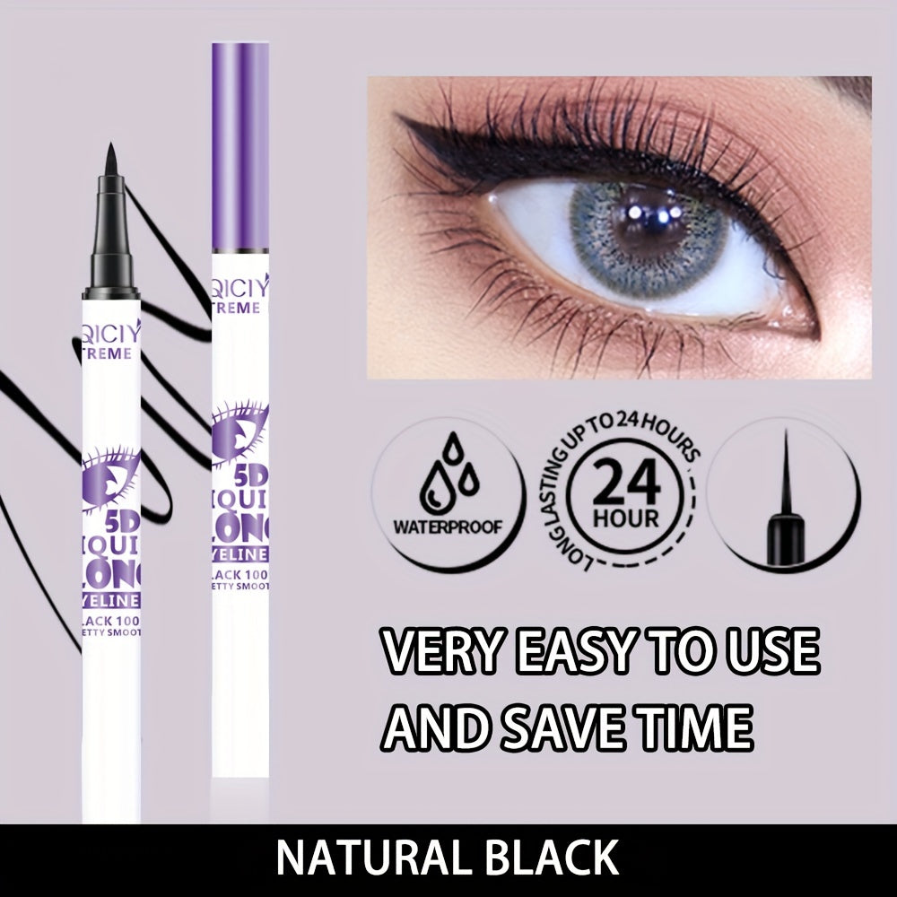 24H 2in1 Super Thick Waterproof 5D Mascara &amp; Eyeliner