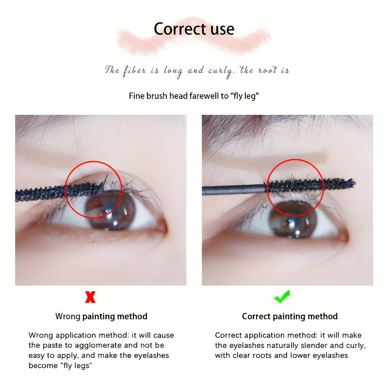 Super Waterproof Mascara - Perfect Length and Thick Lashes