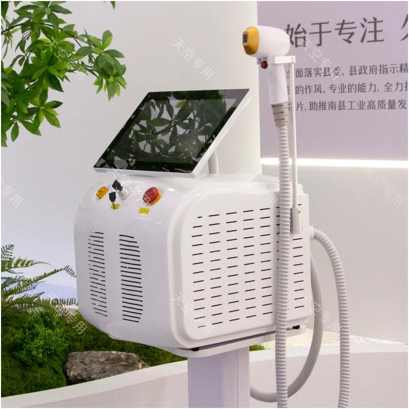 2025 Portable 3 Wave 808 755 1064nm Ice Titanium Professional 808nm Diode Laser Body Face Hair Removal Machine