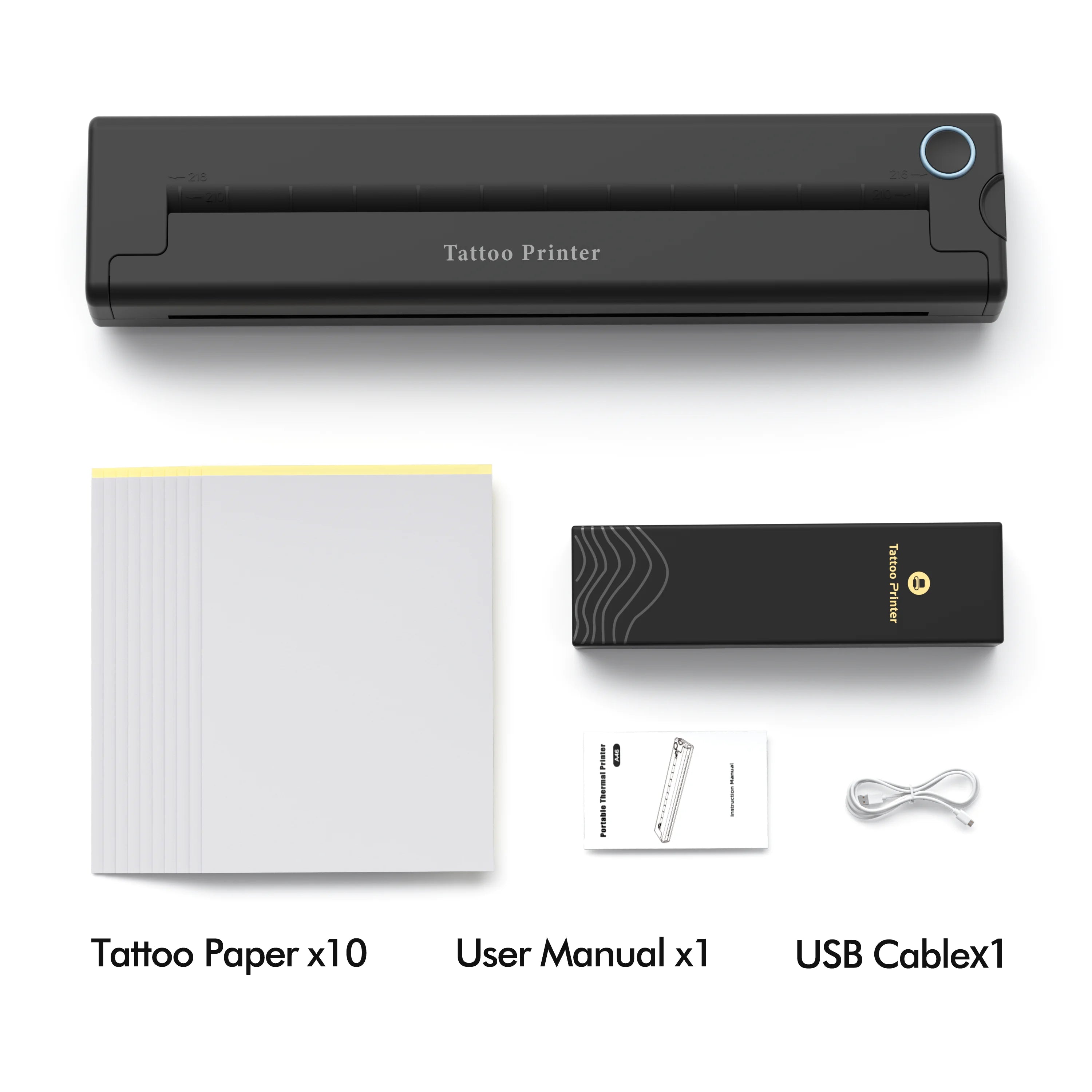 A4 Thermal Printers Wireless Bluetooth Tattoos Printer Portable Mini Thermal Printer A4 Paper Photo Printer From Mobile Phone - Daisan Mart