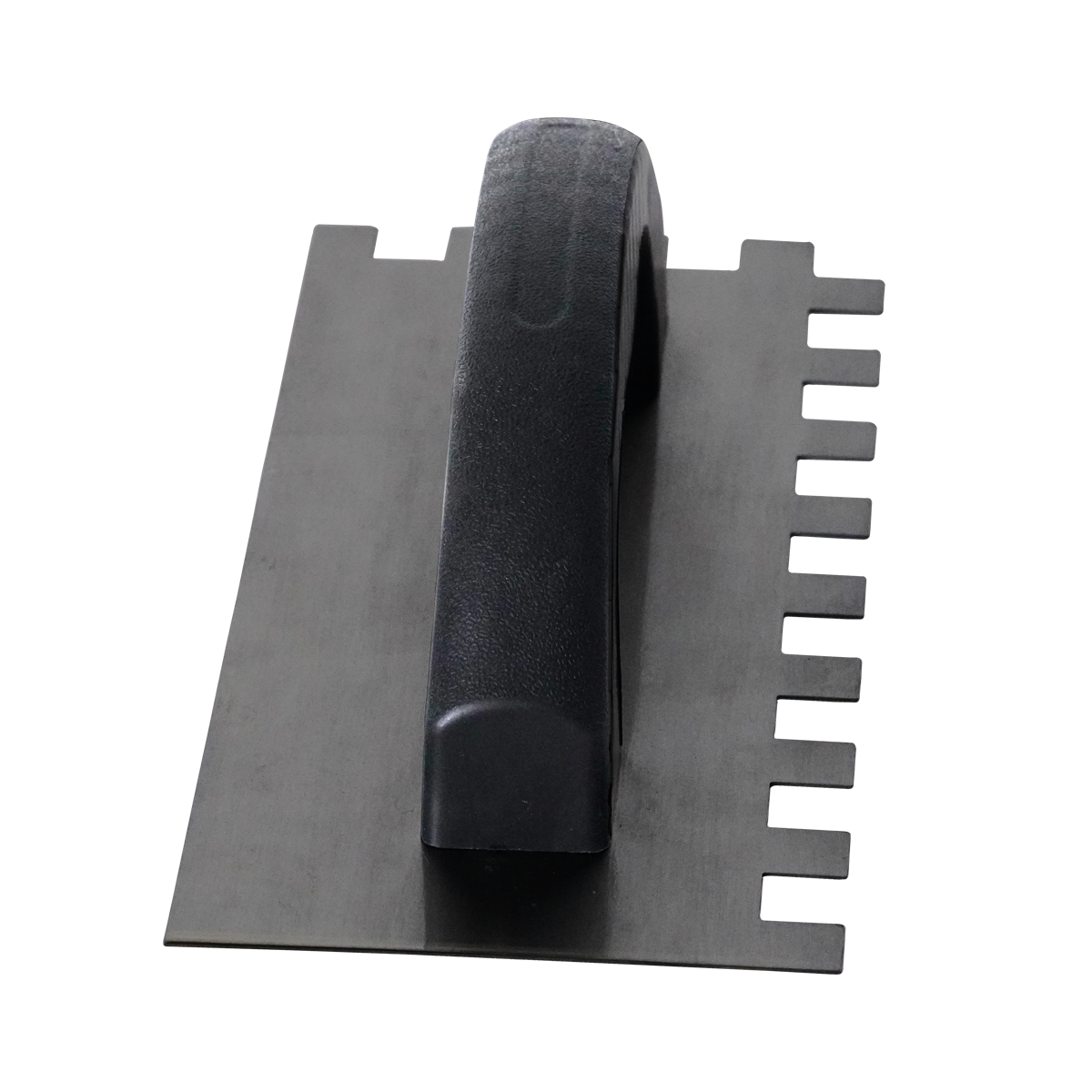 9"x 4" V-notched plaster trowel 