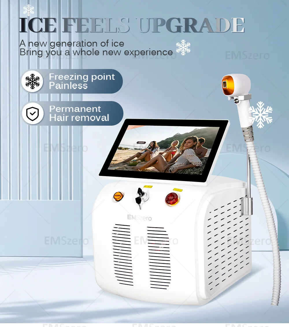 Máy triệt lông & xóa xăm 3 bước sóng 3500W 808nm CE - Daisan Mart