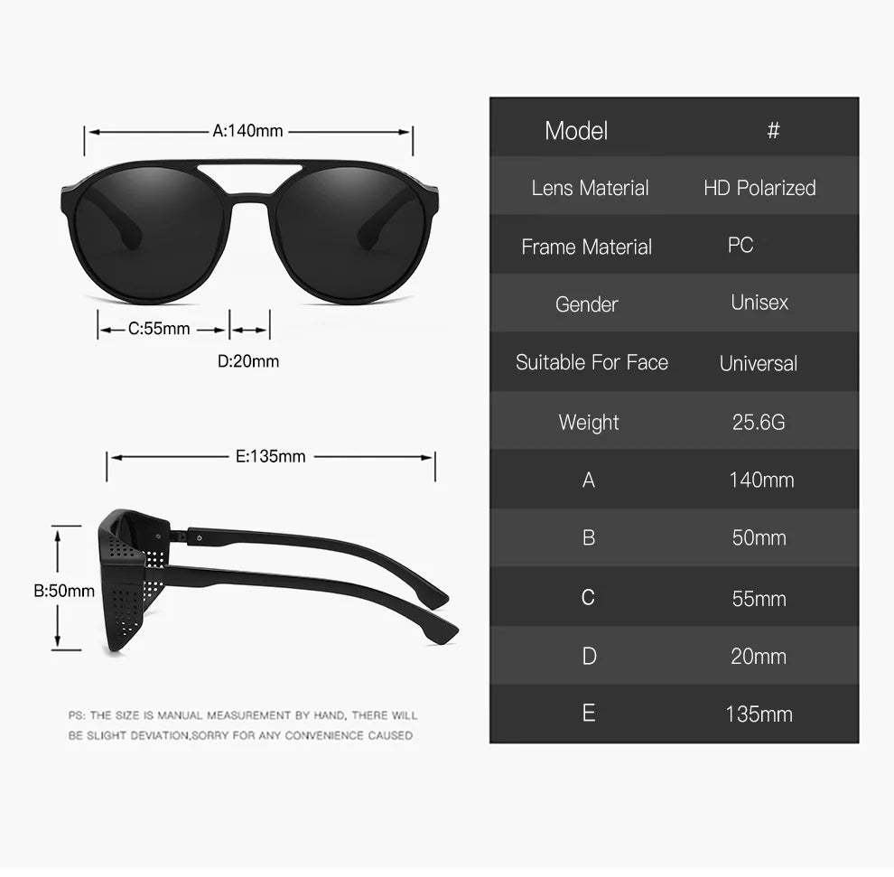 JSJM 2022 High-End Fashion Polarized Men's Sunglasses