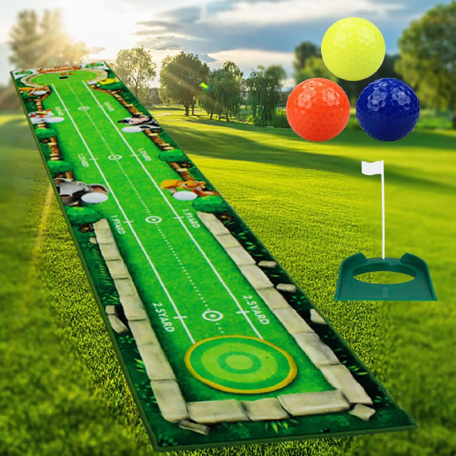 Multi-Purpose Golf Mat - Practice Anywhere